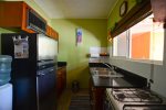 Kitchen with gas stove & oven